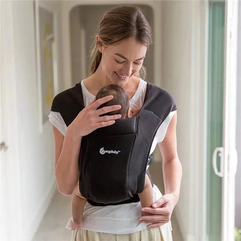Ergobaby - Embrace Baby Carrier, Pure Black 7 Ergobaby - Embrace Baby Carrier, Pure Black - Image 5