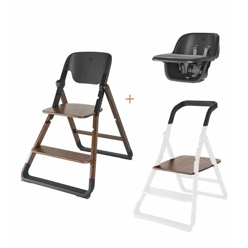 Ergobaby - Evolve High Chair, Dark Wood (Kitchen Helper Piece Is Sold Separately) 6 Ergobaby - Evolve High Chair, Dark Wood (Kitchen Helper Piece Is Sold Separately) - Image 4