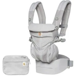 Ergobaby - Omni 360 Baby Carrier Cool Air Mesh, Pearl Grey