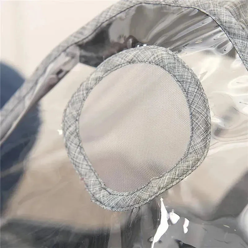 Evenflo Infant Carrier Weather Shield Gray Melange 7 Evenflo Infant Carrier Weather Shield Gray Melange - Image 5