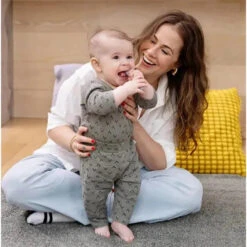 Ezpz - Baby-Led™ Toothbrush + Sensory Tongue Depressor Dual Pack, Pewter -Macro Baby Store ezpz baby led toothbrush sensory tongue depressor dual pack pewter image 7