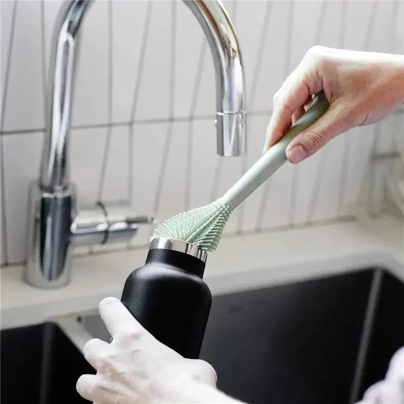 Ezpz - Bottle Brush Cleaner, Sage 4 Ezpz - Bottle Brush Cleaner, Sage - Image 2