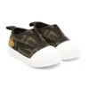 Fendi Baby - Tobacco Jacquard Junior Sneakers For First Steps 1 Fendi Baby - Tobacco Jacquard Junior Sneakers For First Steps -Macro Baby Store fendi baby tobacco jacquard junior sneakers for first steps size 19 image 1