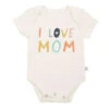 Finn + Emma Graphic Bodysuit Love Mom, Beige 2 Finn + Emma Graphic Bodysuit Love Mom, Beige -Macro Baby Store finn emma graphic bodysuit love mom beige image 1