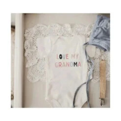 Finn + Emma Love My Grandma - Baby Onesie 5 Finn + Emma Love My Grandma - Baby Onesie -Macro Baby Store finn emma love my grandma baby onesie image 3