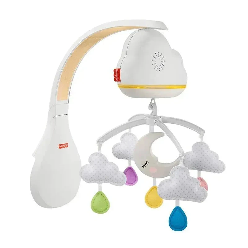Fisher Price Calming Clouds Mobile, Soother Crib Toy Nursery Sound Machine 3 Fisher Price Calming Clouds Mobile, Soother Crib Toy Nursery Sound Machine