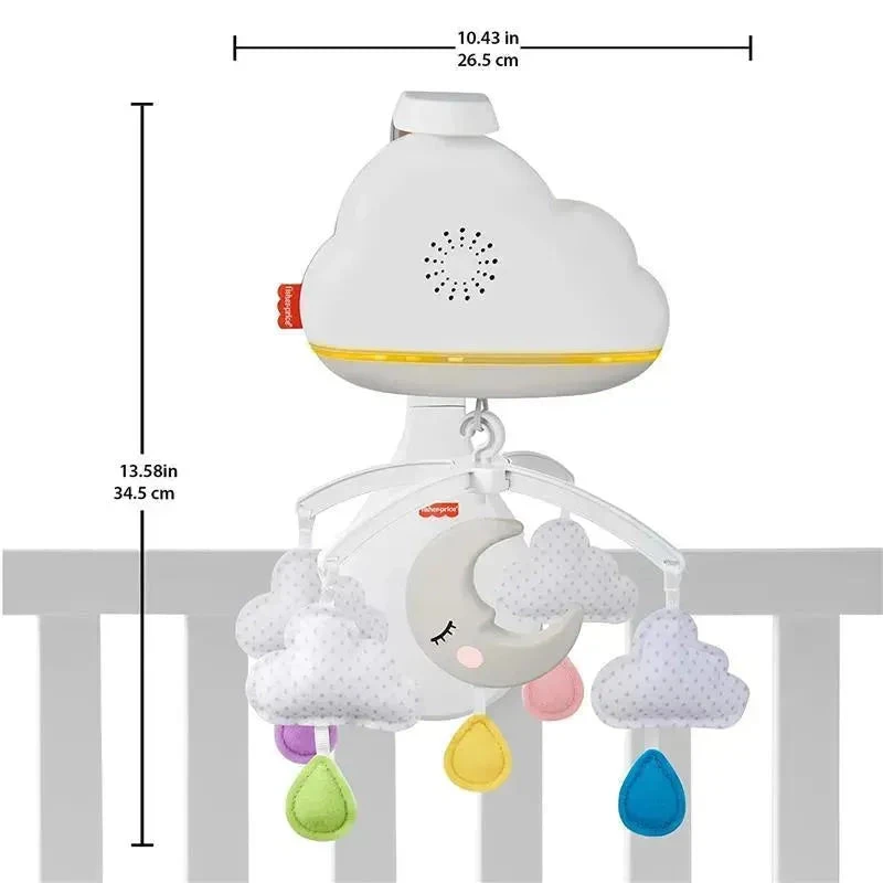 Fisher Price Calming Clouds Mobile, Soother Crib Toy Nursery Sound Machine 8 Fisher Price Calming Clouds Mobile, Soother Crib Toy Nursery Sound Machine - Image 6