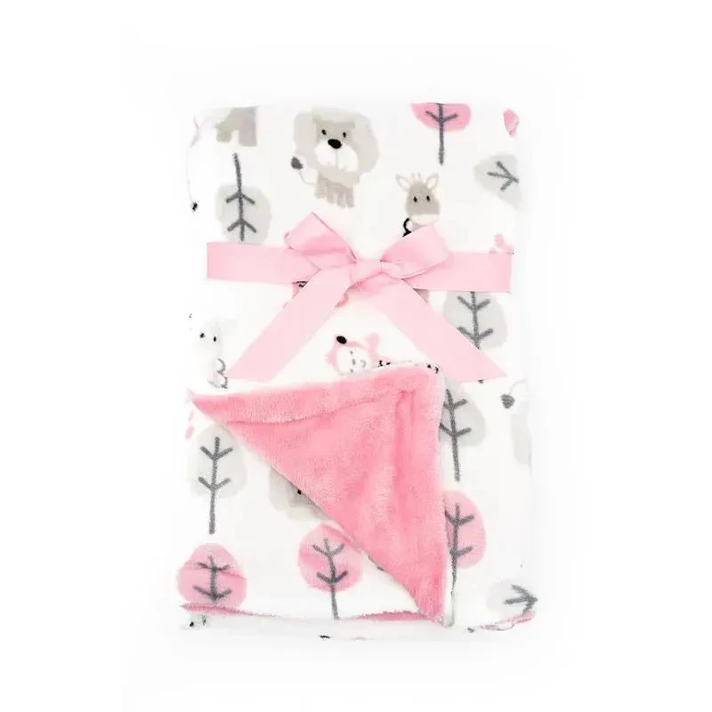 Forever Baby Blanket Pink Safari 3 Forever Baby Blanket Pink Safari