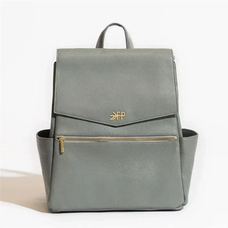 Freshly Picked - Classic Diaper Bag, Stone 3 Freshly Picked - Classic Diaper Bag, Stone