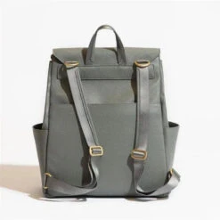Freshly Picked - Classic Diaper Bag, Stone 13 Freshly Picked - Classic Diaper Bag, Stone -Macro Baby Store freshly picked classic diaper bag stone image 5