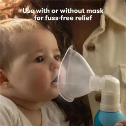 Frida Baby - NoseFrida Saline Mist Nasal Inhaler, Saline Inhaler Soothes Stuffy Nose And Sore Throat -Macro Baby Store frida baby nosefrida saline mist nasal inhaler saline inhaler soothes stuffy nose and sore throat image 5