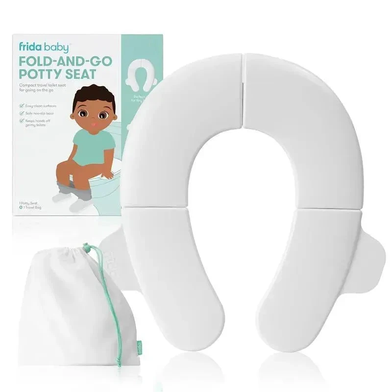 Fridababy - Fold-and-Go Potty Seat For Toilet, Foldable Travel Potty Seat For Toddler 3 Fridababy - Fold-and-Go Potty Seat For Toilet, Foldable Travel Potty Seat For Toddler