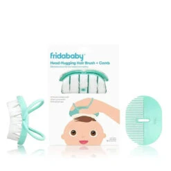 Fridababy - Infant Head-Hugging Hairbrush + Styling Comb Set