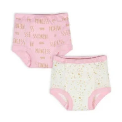 Gerber - 2Pk Training Pant Girl Princess, 2T