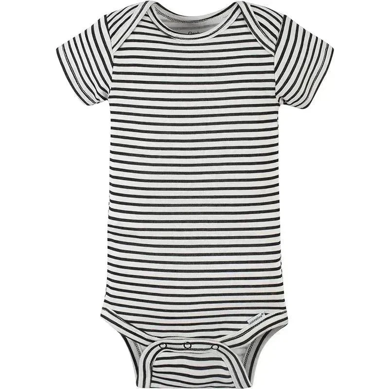 Gerber - 4Pk Baby Short Sleeve Onesies - Boy Bear 5 Gerber - 4Pk Baby Short Sleeve Onesies - Boy Bear - Image 3