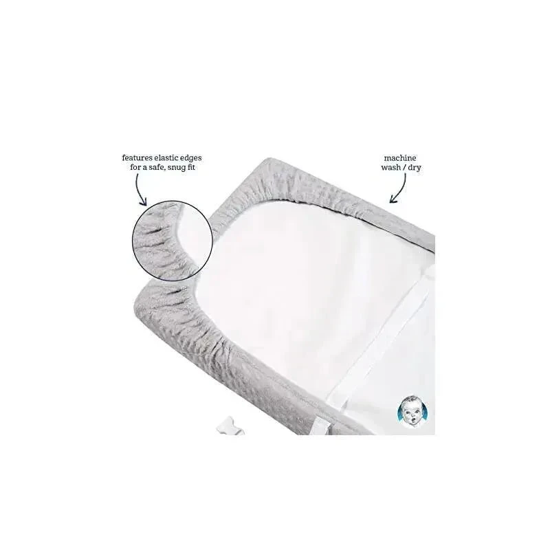Gerber Baby Boys Dotted Blue Changing Pad Cover 7 Gerber Baby Boys Dotted Blue Changing Pad Cover - Image 5