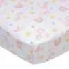 Gerber Bedding - 1Pk Fitted Baby Crib Sheet - Girl Rainbows 2 Gerber Bedding - 1Pk Fitted Baby Crib Sheet - Girl Rainbows -Macro Baby Store gerber bedding 1pk fitted baby crib sheet girl rainbows image 1