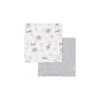 Gerber Bedding - 2Pk Muslin Blanket, Neutral Animals + Geos 2 Gerber Bedding - 2Pk Muslin Blanket, Neutral Animals + Geos -Macro Baby Store gerber bedding 2pk muslin blanket neutral animals geos image 1