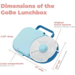 GoBe - Kids Lunchbox With Detachable Snack Spinner, Purple 11 GoBe - Kids Lunchbox With Detachable Snack Spinner, Purple -Macro Baby Store gobe kids lunchbox with detachable snack spinner purple image 4