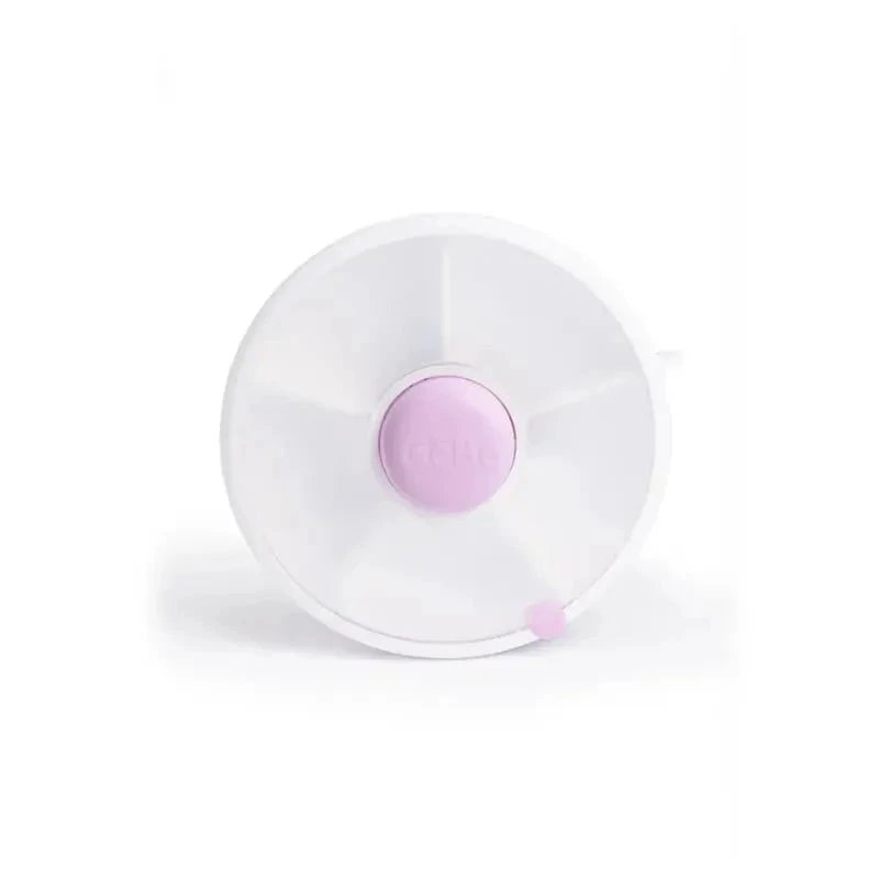 Gobe Kids - Small Snack Spinner Flip Travel Snack Box, Taro Purple 3 Gobe Kids - Small Snack Spinner Flip Travel Snack Box, Taro Purple