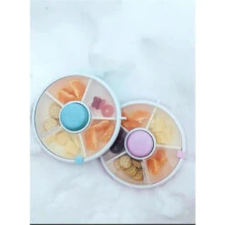 Gobe Kids - Small Snack Spinner Flip Travel Snack Box, Taro Purple 7 Gobe Kids - Small Snack Spinner Flip Travel Snack Box, Taro Purple -Macro Baby Store gobe kids small snack spinner flip travel snack box taro purple image 3