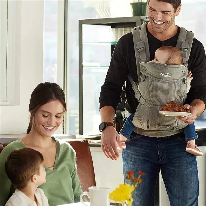 Graco - Cradle Me 4-in-1 Baby Carrier, Grey 4 Graco - Cradle Me 4-in-1 Baby Carrier, Grey - Image 2