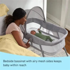 Graco - Dream More 2-in-1 Travel Bassinet Jaden 15 Graco - Dream More 2-in-1 Travel Bassinet Jaden -Macro Baby Store graco dream more 2 in 1 travel bassinet jaden image 13