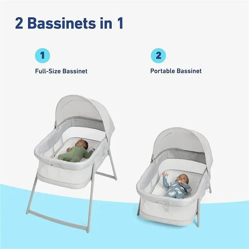 Graco - Dream More 2-in-1 Travel Bassinet Jaden 4 Graco - Dream More 2-in-1 Travel Bassinet Jaden - Image 2