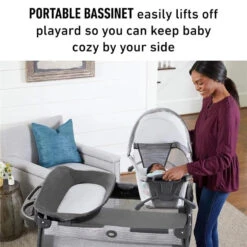 Graco - Pack 'n Play Close2Baby Bassinet Playard, Derby 12 Graco - Pack 'n Play Close2Baby Bassinet Playard, Derby -Macro Baby Store graco pack n play close2baby bassinet derby image 5 a764783d 190a 41d4 b231 7a2ace737b49