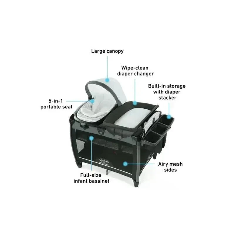 Graco - Pack 'n Play Rock 'n Grow Playard 6 Graco - Pack 'n Play Rock 'n Grow Playard - Image 4