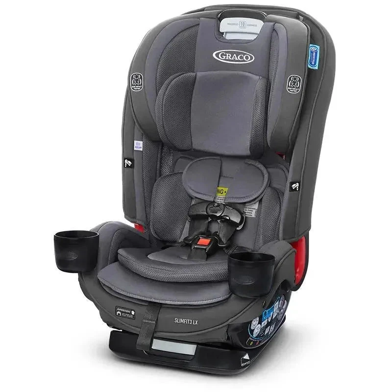 Graco - SlimFit3 LX 3-in-1 All-in-One Convertible Car Seat, Kunningham 3 Graco - SlimFit3 LX 3-in-1 All-in-One Convertible Car Seat, Kunningham