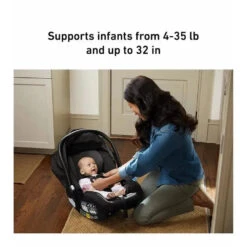 Graco - SnugRide SnugFit 35 Infant Car Seat, Gotham 12 Graco - SnugRide SnugFit 35 Infant Car Seat, Gotham -Macro Baby Store graco snugride snugfit 35 infant car seat gotham image 9