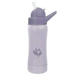 Green Sprouts - 10 Oz Sprout Ware Straw Bottle, Plum