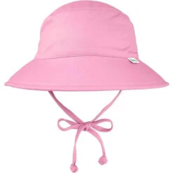 Green Sprouts - Baby Breathable Swim & Sun Bucket Hat, Light Pink