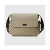 Gucci GG Plus Supreme Diaper Bag, Beige 1 Gucci GG Plus Supreme Diaper Bag, Beige -Macro Baby Store gucci gg plus supreme diaper bag beige image 1