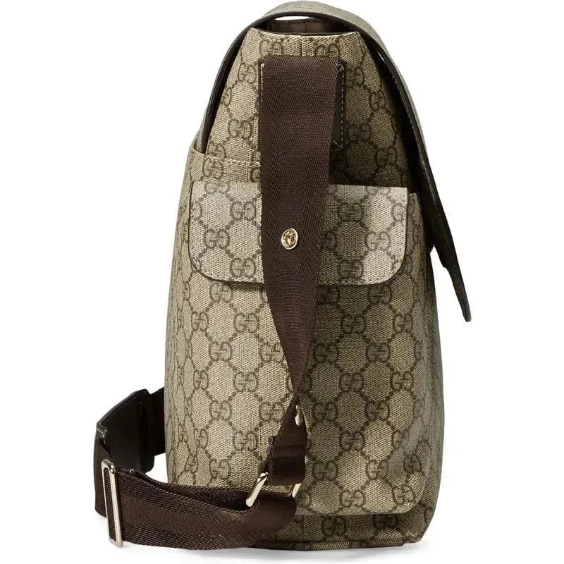 Gucci Supreme Diaper Bag With Changing Pad, Beige 9 Gucci Supreme Diaper Bag With Changing Pad, Beige - Image 7
