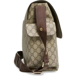 Gucci Supreme Diaper Bag With Changing Pad, Beige 16 Gucci Supreme Diaper Bag With Changing Pad, Beige -Macro Baby Store gucci supreme diaper bag with changing pad beige image 9