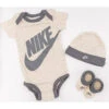 Haddad Nike Neutral Set Pale Ivory Heather -Macro Baby Store haddad nike neutral set pale ivory heather image 1
