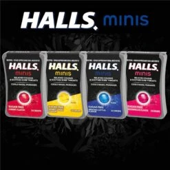 Halls - Minis Menthol-Lyptus 24 Ct -Macro Baby Store halls minis menthol lyptus 24 ct image 4