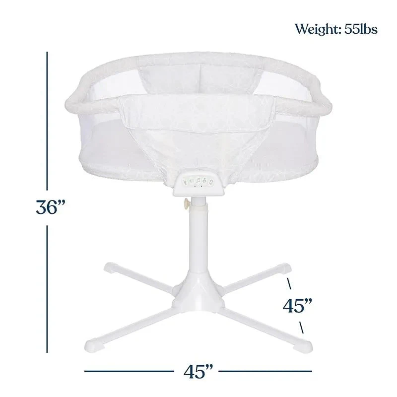 Halo - BassiNest Twin Sleeper, Bedside Double Bassinet 10 Halo - BassiNest Twin Sleeper, Bedside Double Bassinet - Image 8