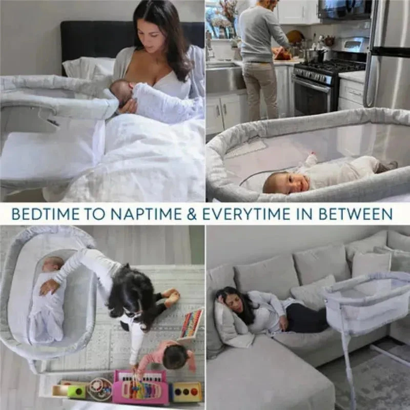 Halo - Innovations Bassinet Flex Sleeper, Gray 8 Halo - Innovations Bassinet Flex Sleeper, Gray - Image 6