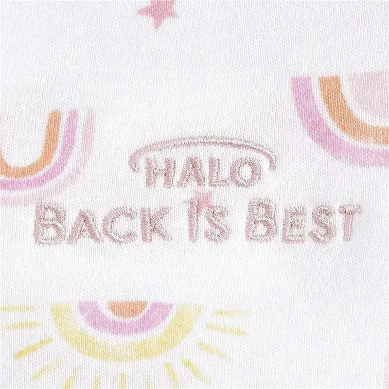 Halo Sleepsack Wearable Blanket Sunshine Rainbows Cotton 4 Halo Sleepsack Wearable Blanket Sunshine Rainbows Cotton - Image 2