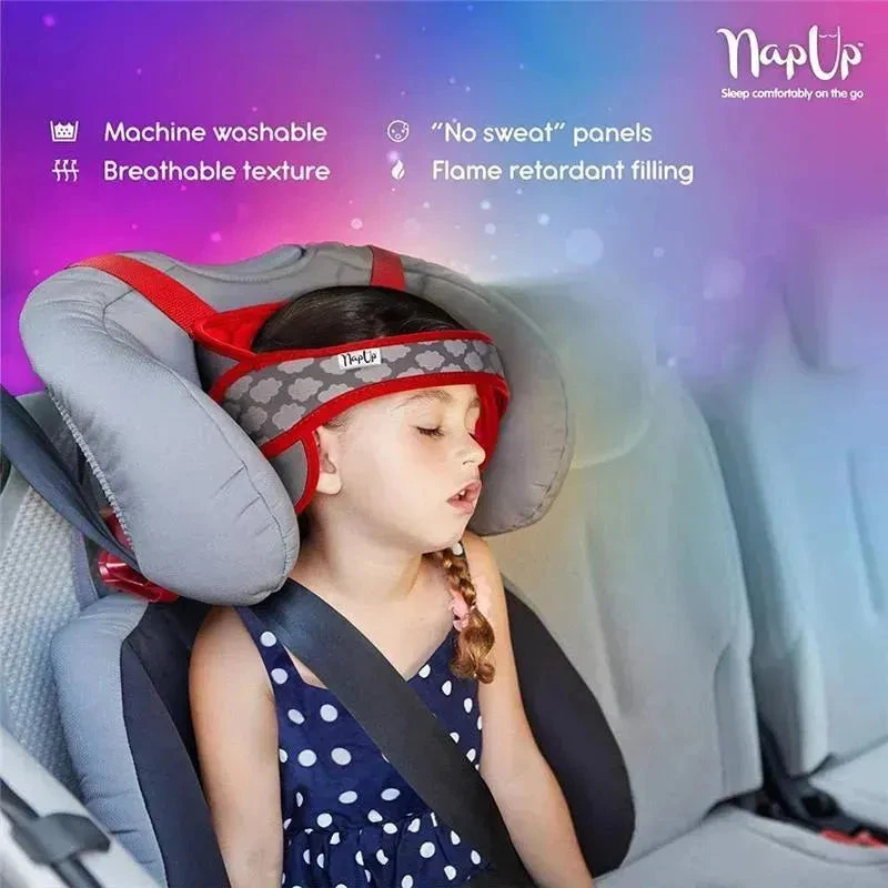 Headovations (Nap Up) - Child Head Support For Car Seats, Red 12 Headovations (Nap Up) - Child Head Support For Car Seats, Red - Image 10