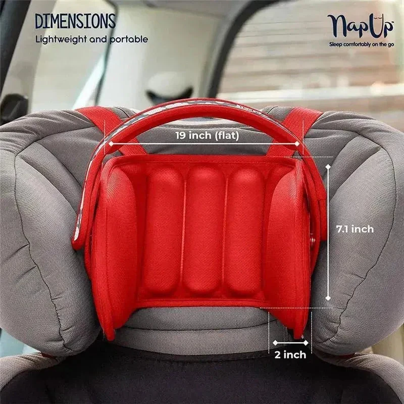 Headovations (Nap Up) - Child Head Support For Car Seats, Red 10 Headovations (Nap Up) - Child Head Support For Car Seats, Red - Image 8