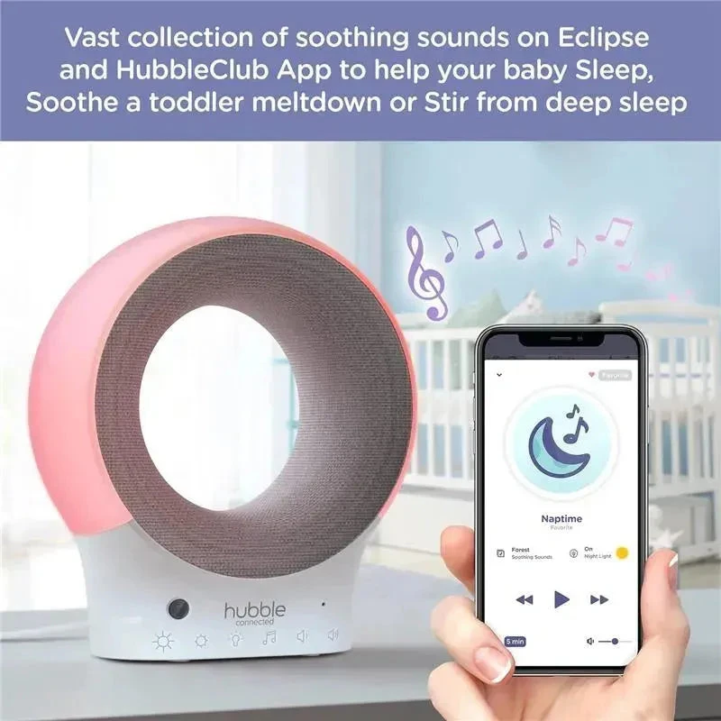 Hubble - Wi-Fi Baby White Noise, Eclipse Soother 8 Hubble - Wi-Fi Baby White Noise, Eclipse Soother - Image 6