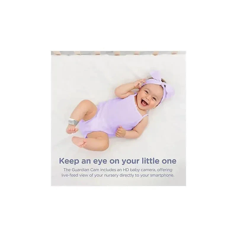 Hubble - Wi-Fi Connected Guardian Cam, White 5 Hubble - Wi-Fi Connected Guardian Cam, White - Image 3