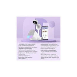 Hubble - Wi-Fi Connected Guardian Cam, White 12 Hubble - Wi-Fi Connected Guardian Cam, White -Macro Baby Store hubble connected guardian cam white image 9