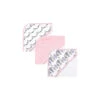 Hudson Baby - 3Pk Pink Safari Baby Cotton Rich Hooded Towels -Macro Baby Store hudson baby 3pk pink safari baby cotton rich hooded towels image 1
