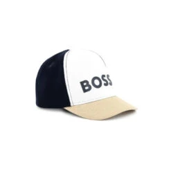 Hugo Boss Baby - Boy Cap, Beige & Navy With Logo