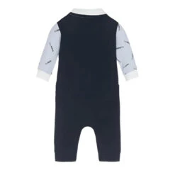 Hugo Boss Baby - Ceremony Short All In One, Pale Blue 5 Hugo Boss Baby - Ceremony Short All In One, Pale Blue -Macro Baby Store hugo boss baby ceremony short all in one pale blue image 3